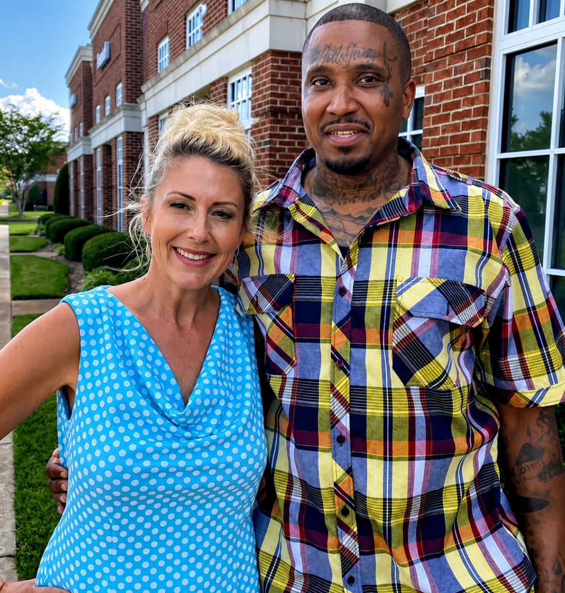 Lori with a Project Exodus client